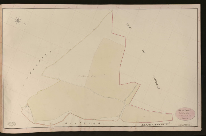 Lisors. Section C _ du Bois des Landes _ 2e et dernière Feuille