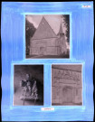 "Églises rurales du département de l'Eure" du chanoine Bonnenfant tome I, planche XL Claville (Eure).
