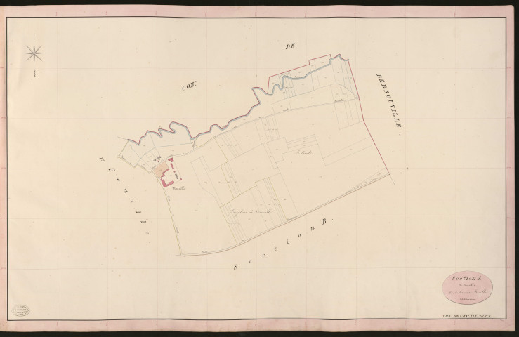 Chauvincourt. Section A _ de Neuville _ 2e et dernière Feuille