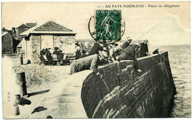 Divers. Au pays Normand. - Plaisir de villégiature.