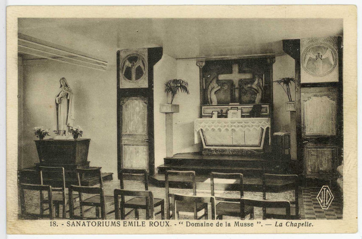 Saint-Sébastien-de-Morsent. Sanatoriums Emile Roux. - «Domaine de la Musse» - La Chapelle.