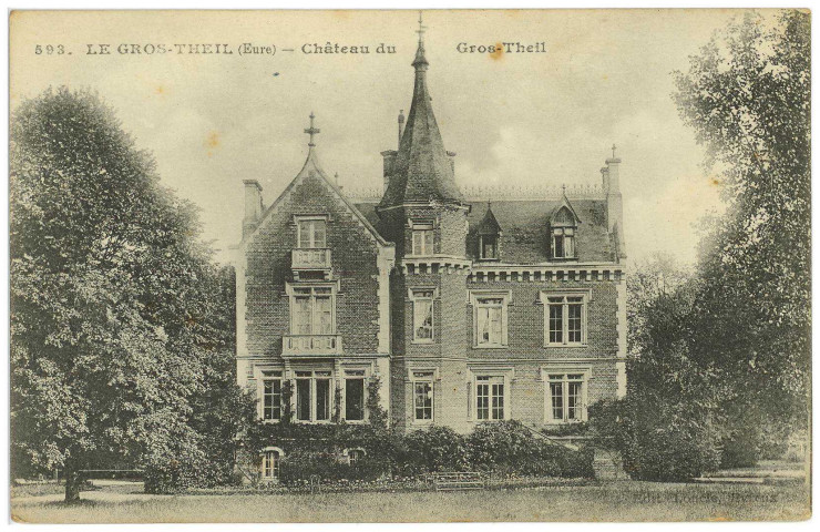 Gros-Theil (Le). Château du Gros-Theil.