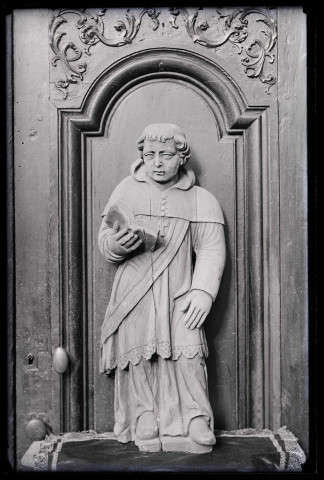 Statue de Saint-Laurent.