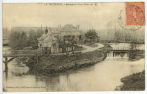 Vaudreuil (Le). Barrage et Chute d'eau sur l'Eure.