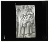 Cathédrale Notre-Dame de Chartres (Eure-et-Loir), porche sud, porte centrale, détail des voussures.