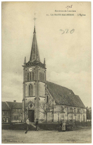 Haye-Malherbe (La). Environs de Louviers - La Haye-Malherbe - L'Eglise.