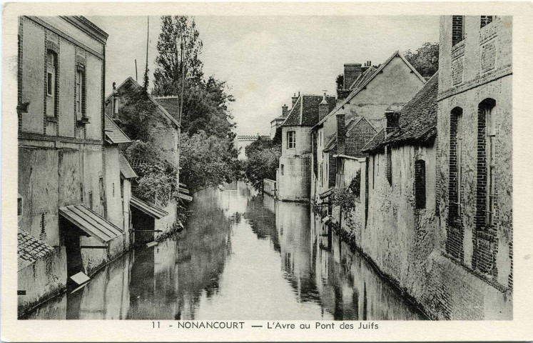 Nonancourt. L'Avre au Pont des Juifs.
