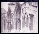 Portail nord de la cathédrale Notre-Dame de Chartres (Eure-et-Loir).