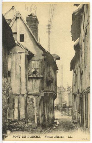 Pont-de-l'Arche. Vieilles Maisons.