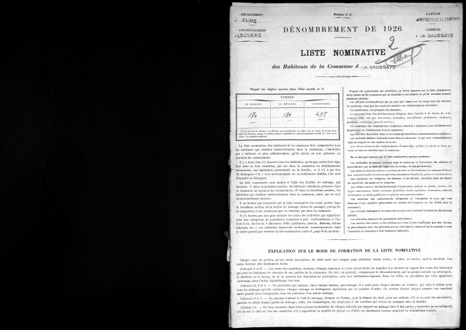 SAUSSAYE(LA) 1926