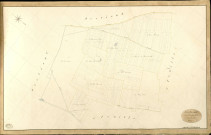 Quittebeuf. Section B _ de la Mare Quevillette _ 2e de 3 Feuilles