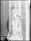 Statue de la Religion du mausolée d'Henri de Guise de la chapelle du collège des Jésuites de Eu (Seine-Maritime).