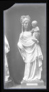 Statue de Vierge à l'enfant provenant de la cathédrale de Chartres (Eure-et-Loir).
