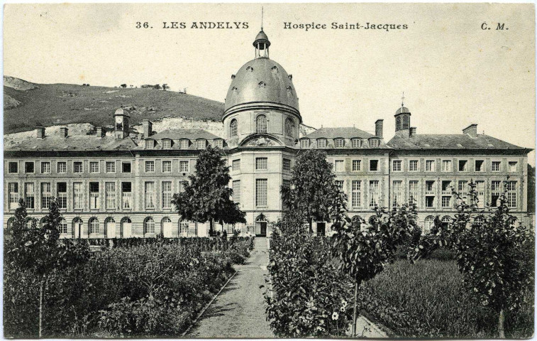 Andelys (Les). Hospice Saint Jacques.