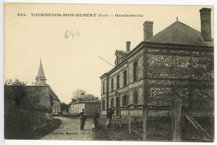 Tournedos la Campagne. Gendarmerie.