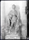 Statue de Saint-Maurice de l'église de Vesly (Eure).