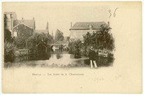 Bernay. Les bords de la Charentonne.