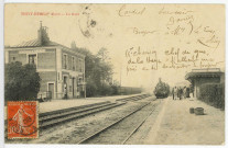 Thuit-Hébert. La Gare.