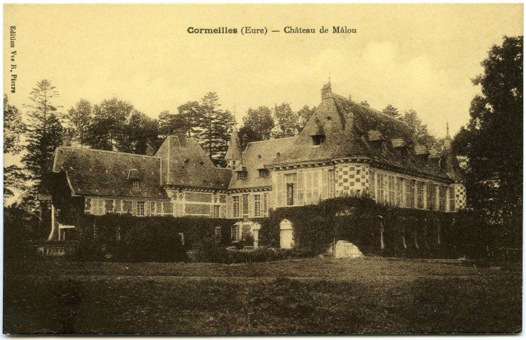 Cormeilles. Château de Mâlou.