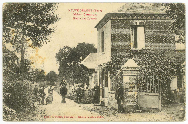 Neuve-Grange (La). Maison Cauchois - Route des Cornets.