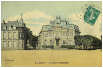 Louviers-Ville. La Caisse d'Epargne.