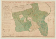 Gaillon - 1- "Plan particulier des différents cantons qui se trouvent enclavés dans la châtellenie de Gaillon…". * 2- "Plan de la Prieuré de Grammont-lès-Gaillon". *