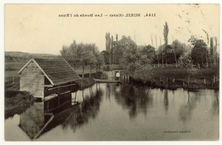 Bueil. Les Bords de l'Eure.