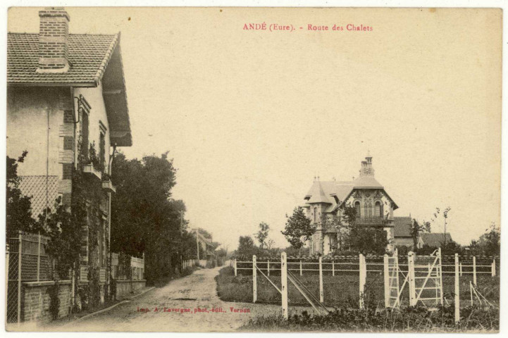 Andé. Route des Chalets.