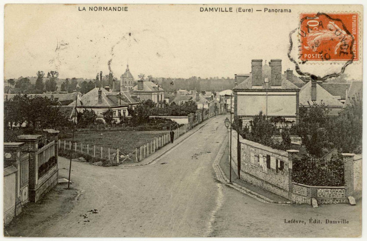 Damville. Panorama.