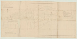 Andé - "Copie du prétendu plan géométrique de la grande isle du moulin ou d'Andé ...". *