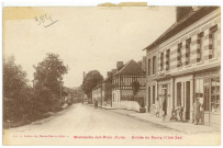 Manneville-sur-Risle. Entrée du Bourg (Côté Est).