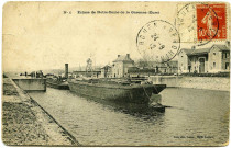 Saint-Pierre-la-Garenne. Ecluse de Notre-Dame-de-la-Garenne (Eure).