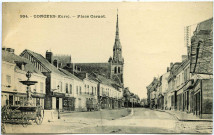 Conches-en-Ouche. Place Carnot.