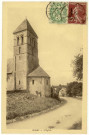 Aizier. L'Eglise.