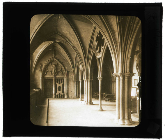 Cathédrale Notre-Dame de Rouen (Seine-Maritime), salle du chapitre.