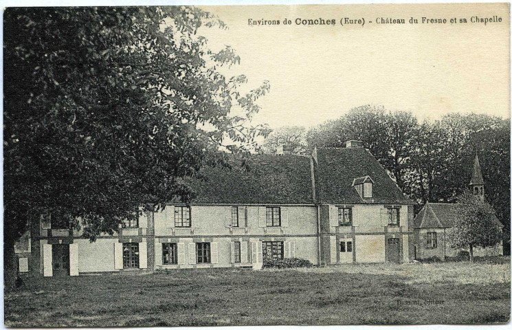 Fresne (Le). Château du Fresne et sa Chapelle.