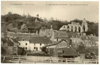 Beaumont-le-Roger. Vue générale de l'Abbaye.