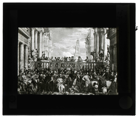 Musée du Louvre de Paris, tableau de Paul Véronèse « les Noces de Cana ».