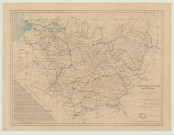 Carte du département de l'Eure. Service vicinal