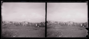 Village bédouin de la région d'Ourfa (Turquie) (notice PA).