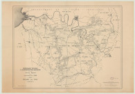 Carte du département de l'Eure avec Divisions par pays