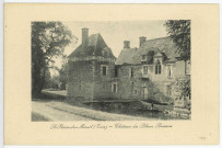 Saint-Pierre-du-Mesnil. Château du Blanc-Buisson.