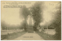 Haye-de-Routot (La). Environs de Routot - La Haye-de-Routot (Eure). Le feu de St-Clair. Ce célèbre feu qui s'allume tous les ans au mois de juillet existe depuis un temps immémorial et l'on ne peut préciser son origine.