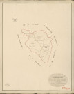 Saint-Michel-de-la-Haye. Tableau d'assemblage _ du Plan Parcellaire de la Commune de St Michel-de-le-Haye _ Canton de Routot - Pontaudemer - Eure. _ Terminé sur le Terrain en mai 1826 , sous l'administration de M.Le Vicomte Raymond Delaitre, Préfet _ M. Lefebure, Maire _ sous la Direction de M.Hurtrelle, Directeur des Contributions directes _ M. Hautier, Géomètre en Chef. _ Par M. Thorel, Géomètre de 1re classe.