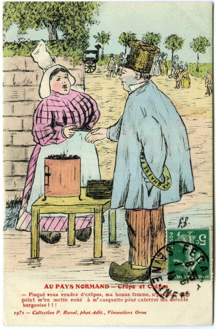 Divers. Au Pays Normand. - Crêpe et Crêpes.