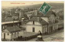 Charleval. La Gare.