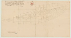 Andé - "Plan de la grande isle du moulin d'Andé". *