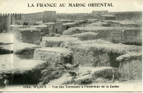 M'ÇOUN - Vue des terrasses à l'intérieur de la Casba