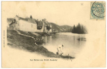 Andelys (Les). Seine au Petit Andely.