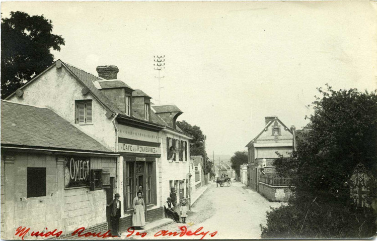 Muids. Route des Andelys.